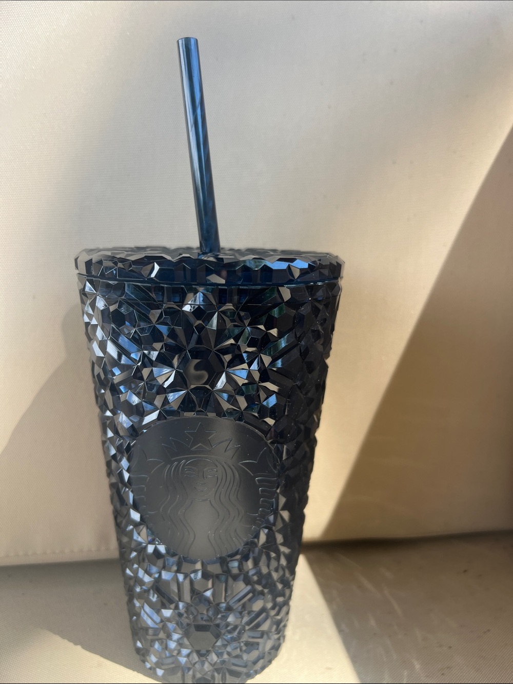 Starbucks Gem Royal Navy Midnight Blue 24 Ounce Venti Tumbler